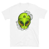 Weed Alien Short-Sleeve Unisex T-Shirt