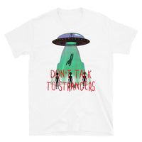 Don't Talk to Strangers Short-Sleeve Unisex T-Shirt