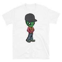 Alien Gangsta Short-Sleeve Unisex T-Shirt