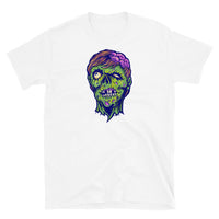 Vintage Zombie Head Short-Sleeve Unisex T-Shirt