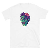 Scary Zombie Head Short-Sleeve Unisex T-Shirt