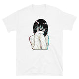 Sad Anime Girl Short-Sleeve Unisex T-Shirt