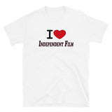 I Love Independent Film Short-Sleeve Unisex T-Shirt