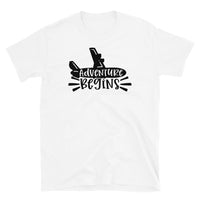 Adventure Begins Short-Sleeve Unisex T-Shirt