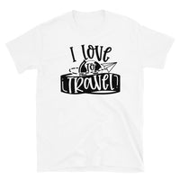 I Love to Travel Short-Sleeve Unisex T-Shirt