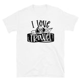 I Love to Travel Short-Sleeve Unisex T-Shirt