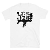 Let's Go Travel 2 Short-Sleeve Unisex T-Shirt