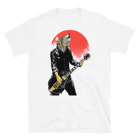 Wolf Guitarist Short-Sleeve Unisex T-Shirt