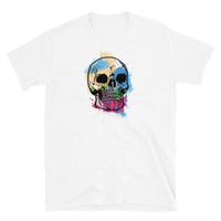 Watercolor Skull 8 Short-Sleeve Unisex T-Shirt