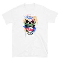 Watercolor Skull 7 Short-Sleeve Unisex T-Shirt