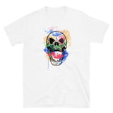 Watercolor Skull 7 Short-Sleeve Unisex T-Shirt