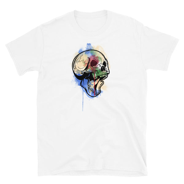 Watercolor Skull 5 Short-Sleeve Unisex T-Shirt