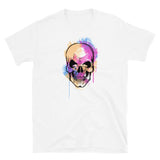 Watercolor Skull 1 Short-Sleeve Unisex T-Shirt