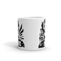 I Like You for Your Brains White glossy mug