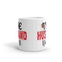 The Husband Did It White glossy mug