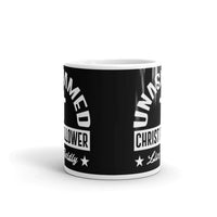 Unashamed Christ Follower White glossy mug