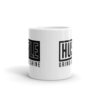 Hustle (Grind and Shine) White glossy mug