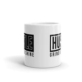 Hustle (Grind and Shine) White glossy mug