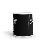 I Can Do All Things Through Christ White glossy mug