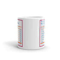 Success Nutritional Facts White glossy mug