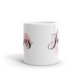 Jesus White glossy mug