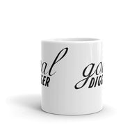 Goal Digger White glossy mug