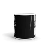 Life Goes On White glossy mug