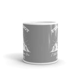 Fear Not White glossy mug