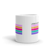 Jesus is Better White glossy mug