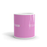 Woman of God White glossy mug