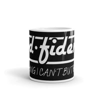 Godfidence White glossy mug