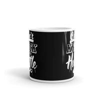 Can't Knock the Hustle White glossy mug