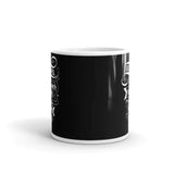 Beautiful Minds Inspire Others White glossy mug