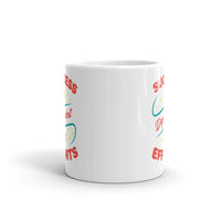 Success is Dependent on Efforts White glossy mug