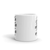 Push Longer (Hustle) White glossy mug