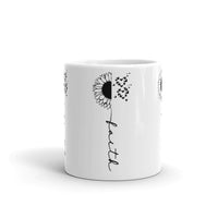 Faith White glossy mug