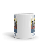 Jesus Saves White glossy mug