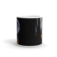 Space Skater White glossy mug