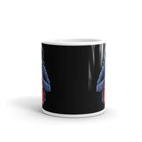 Space Skater White glossy mug