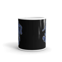 Space Skater White glossy mug