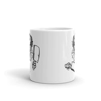 Killer Clown White glossy mug