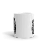 American Steampunk White glossy mug