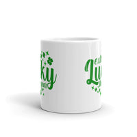 Extra Lucky This Year White glossy mug