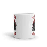 Fight the Dead Fear the Living White glossy mug