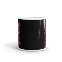 Its Just a Flesh Wound White glossy mug