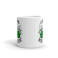 Irish I Had a Beer White glossy mug