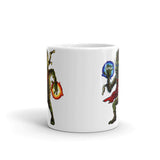 Mummy Magic White glossy mug