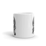 Rockin Reaper White glossy mug