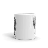 Samuri Boombox White glossy mug