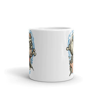 Skully White glossy mug